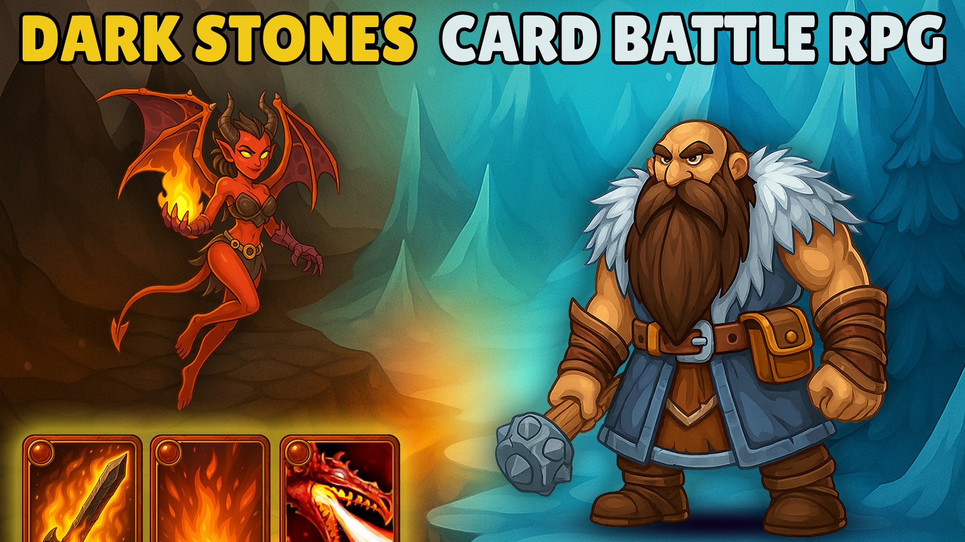 Dark Stones Card Battle Rpg